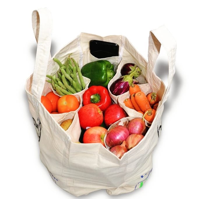 Vegtable Bag with Six Pockets