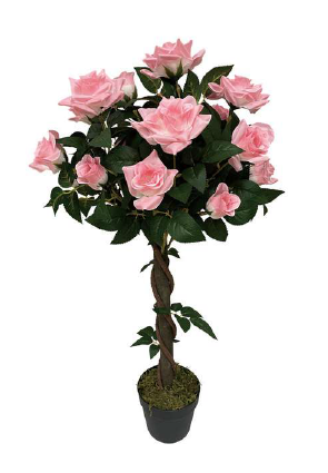 PINK ROSE ARTIFICIAL PLANT