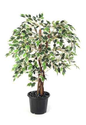 VARIEGATED MINI FICUS ARTIFICIAL PLANT